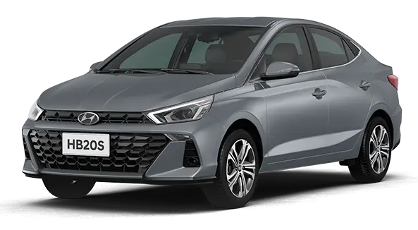 Novo Hyundai HB20S Cinza Shadow 7/8