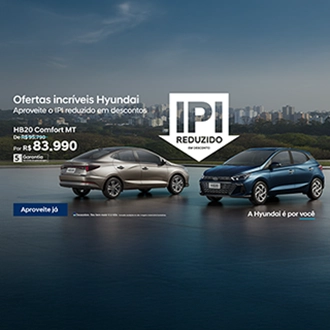 Hyundai anuncia IPI reduzido em descontos de até R$ 12 mil para HB20